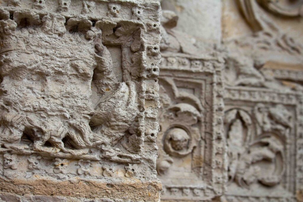 Close-up Photography by BigBong at Rouen Cathedral Entrance